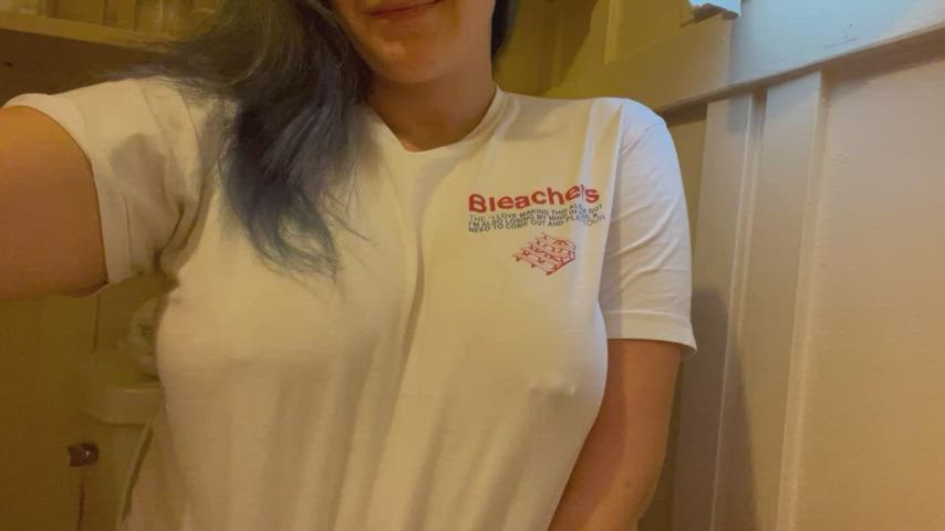 Clit Rubbing Homemade Pee gif
