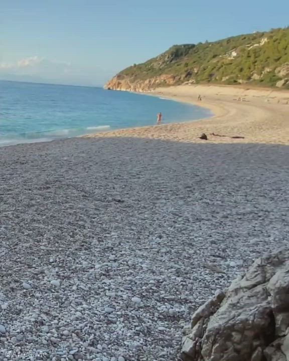 Fucked On Public Beach With People In Her Yellow Bikini Arrestme