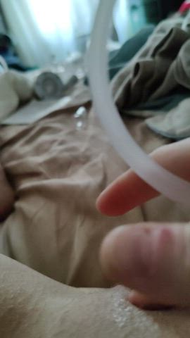 using my pump pt 2 clit pumping