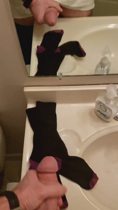 Just picking out the socks youre wearing to work tomorrow.