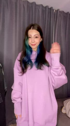 petite teen tits gif