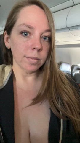 Couldn’t resist the risk of an aisle seat! [gif]