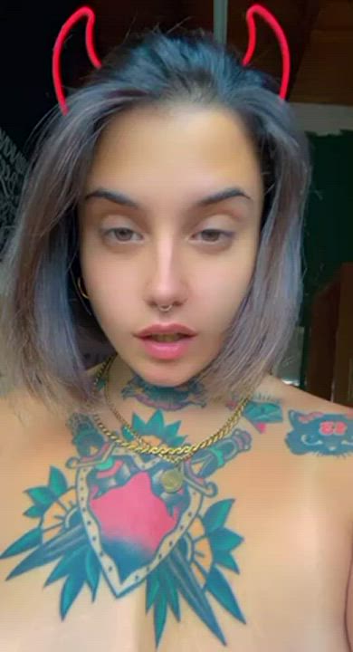 Domination Dominatrix Domme Femdom Humiliation Latina Tattoo gif