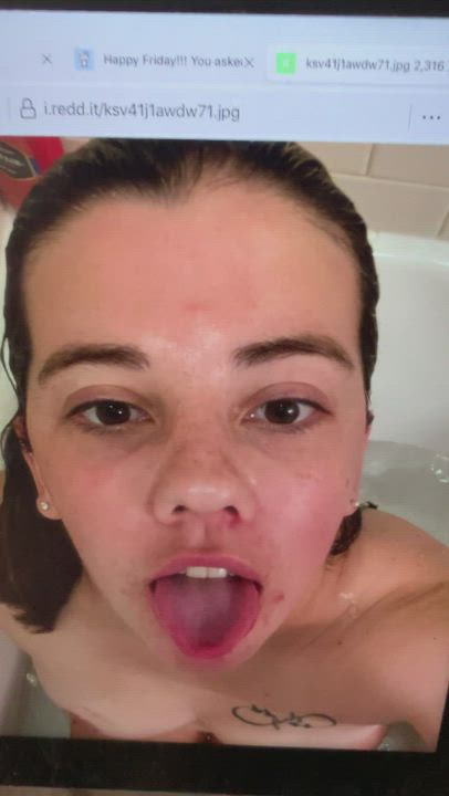 Cum Tribbing Tribute gif