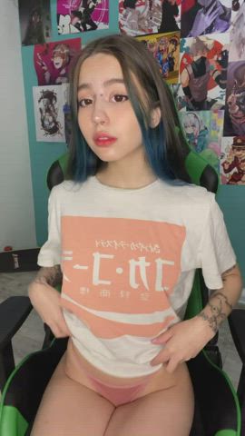 anime petite teen gif