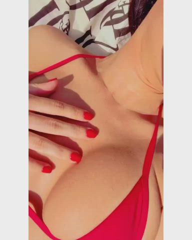boobs brazilian brunette gif