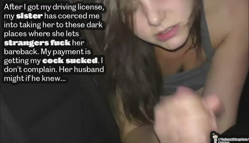 I am just my sister’s driver…