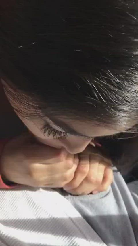balls sucking blowjob car pakistani gif