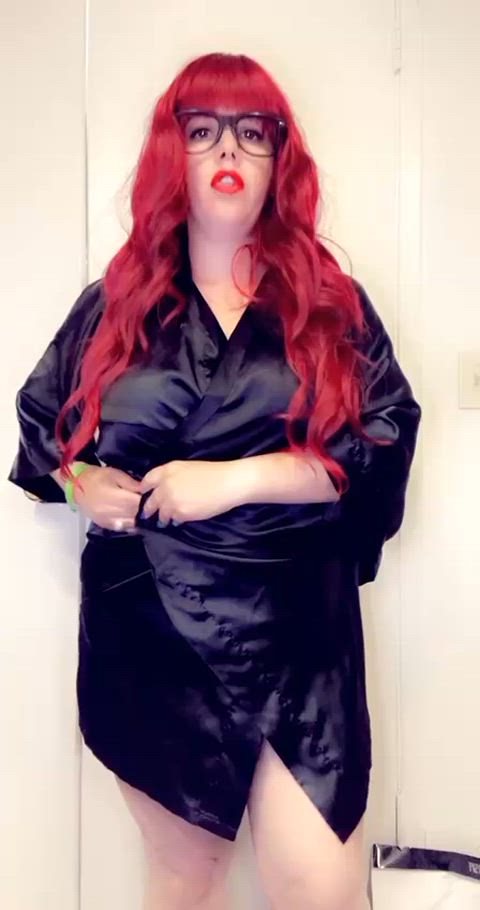 ass big ass big tits bra curvy milf robe thong big-asses gif