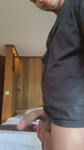 Imagine me bouncing this up and down your face while my balls are in your mouth!