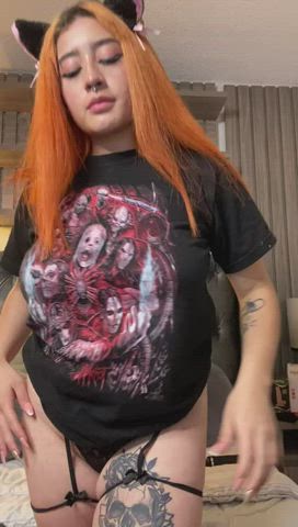 amateur big tits cosplay natural tits gif
