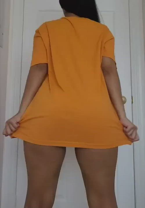 Big Ass Ebony Natural Tits Sensual Twerking gif