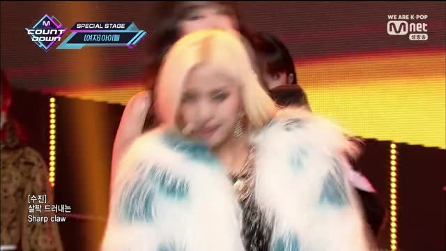 191107 Mnet M! Countdown (G)I-DLE - LION-7