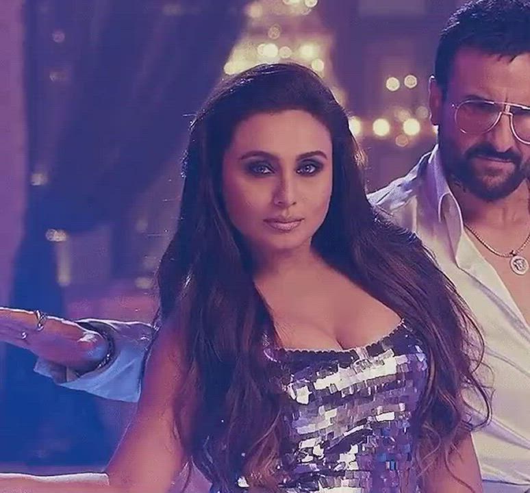 Bollywood Jiggling MILF gif