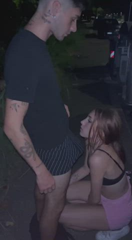 amateur big dick blowjob gif