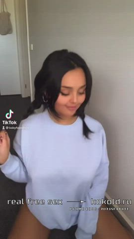 asian asshole blowjob cock huge tits interracial nsfw redhead teen gif