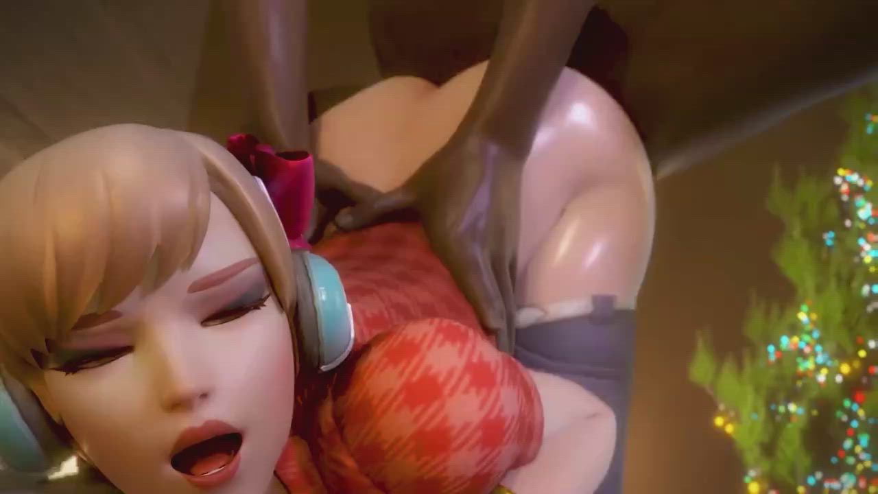DVa Doggy ,christmas special ( QOC ) [overwatch]