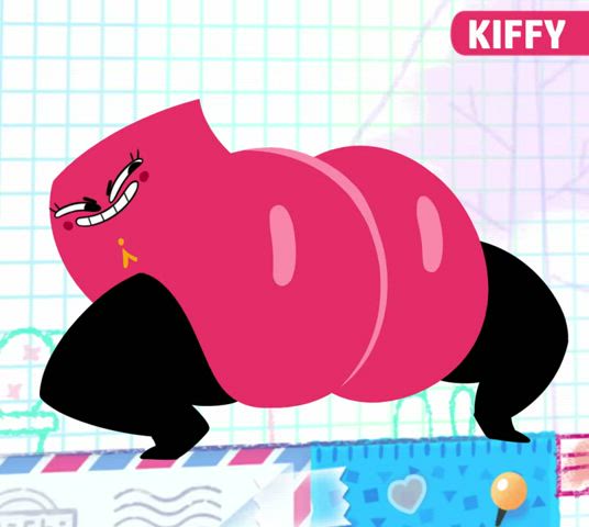 animation solo twerking gif