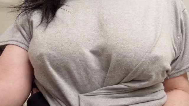 Pinching nips at work while peeking at all the Wet Wednesday posts ??