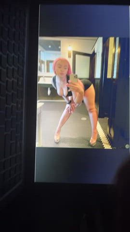 amateur big dick cock cum cumshot cute jerk off nsfw solo gif