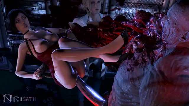 Ada Wong x Tyrant - Defeated (720p)