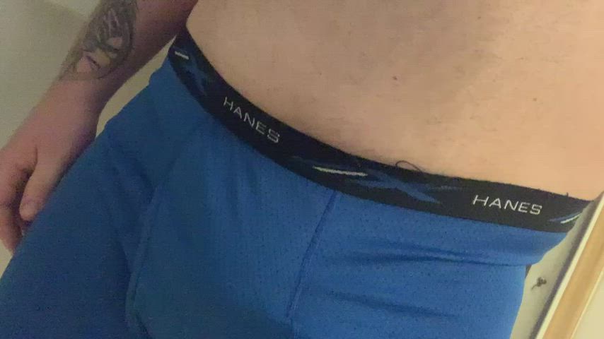 Couldn’t hold before my shower