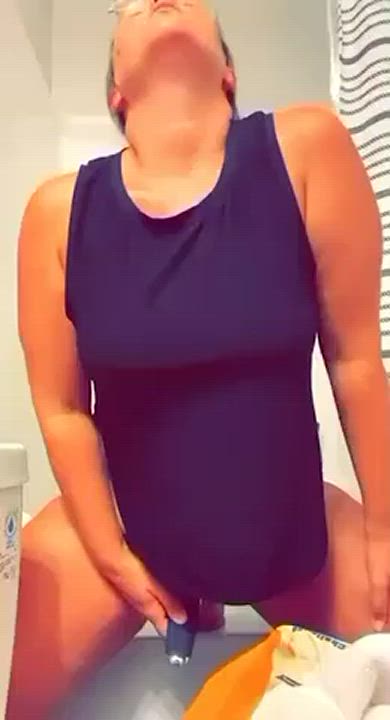 BBC Masturbating Pawg gif