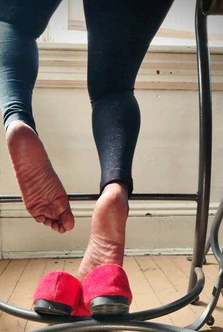 Shoe play with toe rings - New video up on YouTube! Link in comments!!