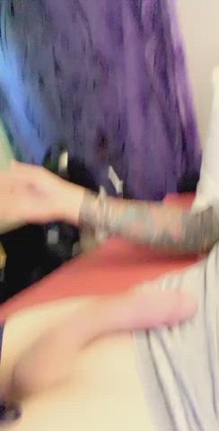 BWC Cock Edging Jerk Off Pulsating Ruined Orgasm Solo Teasing gif