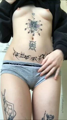tattoos and cameltoe