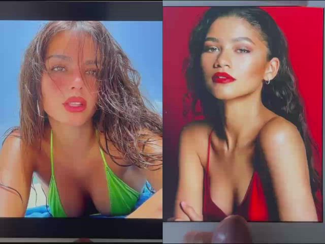 18 celebrities covered in my cum! Lmk who is your favorite and who should I tribute