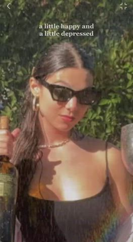 kira kosarin pokies swimsuit gif