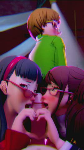Yukiko, Chie and Rise (AyyTeeThreeDee) [Persona]