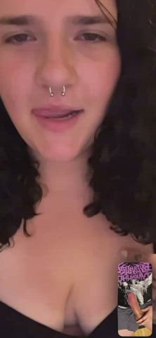 You can see the exact moment she goes cock drunk and her brain shuts off