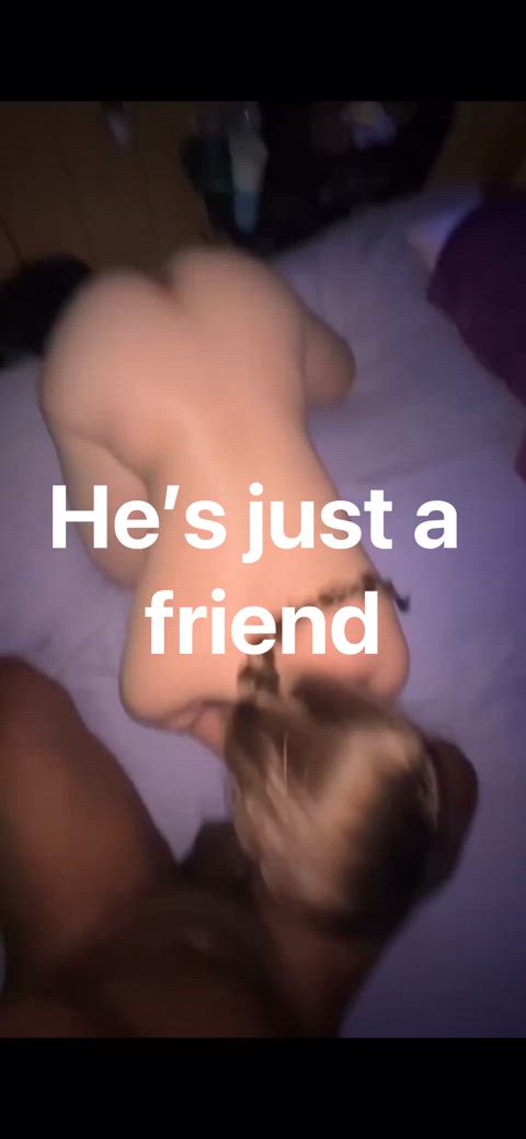 babe homemade interracial cheating slut-captions gif