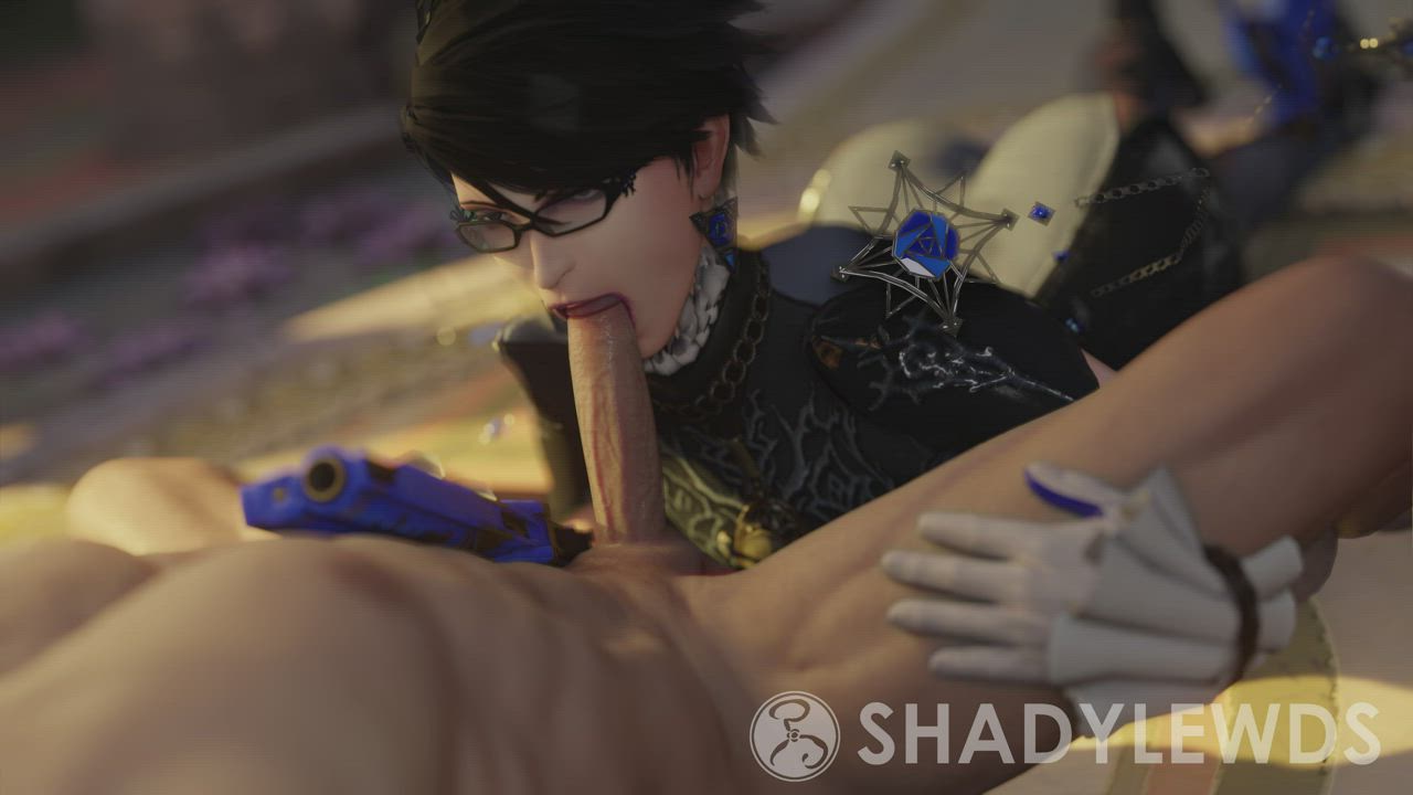 Bayonetta blowjob (ShadyLewds) [Bayonetta]