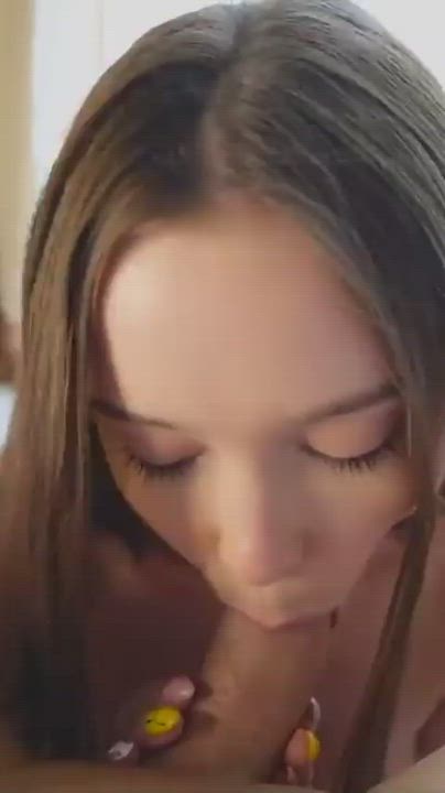 Blowjob Cute Kate Kuray gif