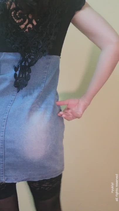 Clit Rubbing Extra Small Japanese Upskirt gif