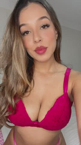 bra latina tits gif