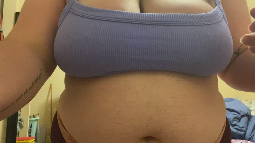 big tits college hairy huge tits natural tits teen gif