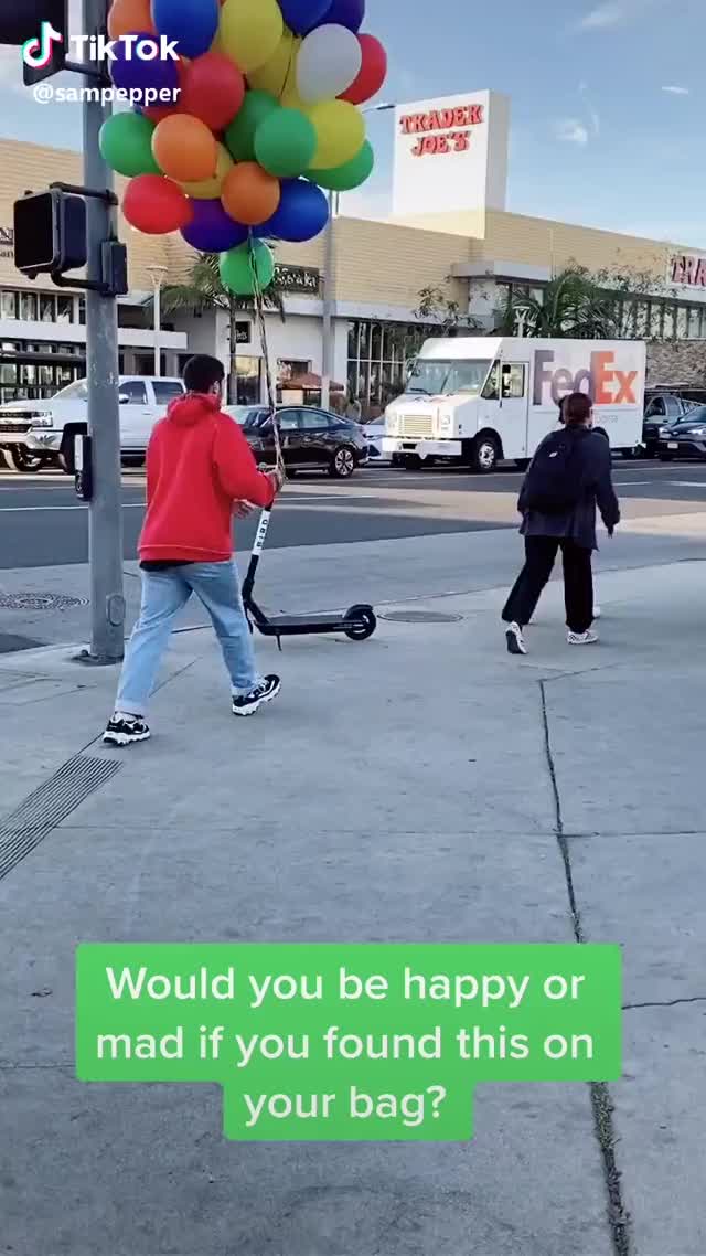 This took hours to get this clip up prank balloon sam tiktok