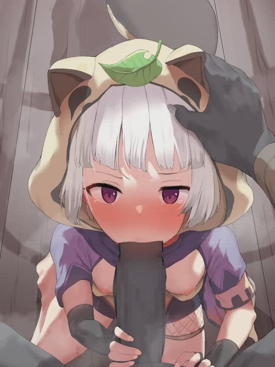 Blowjob Deepthroat NSFW gif
