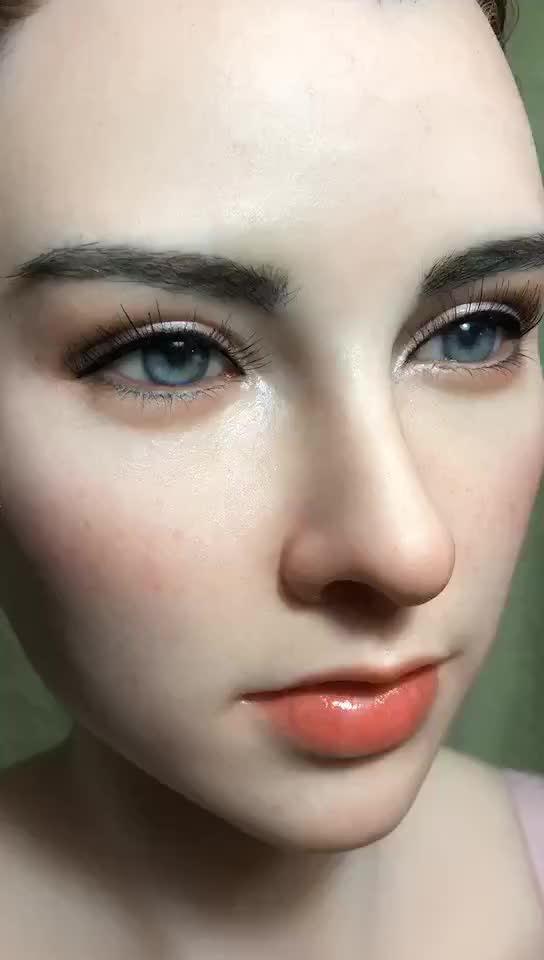 Highly realistic entity silicone implant hair WM sex doll 168cm