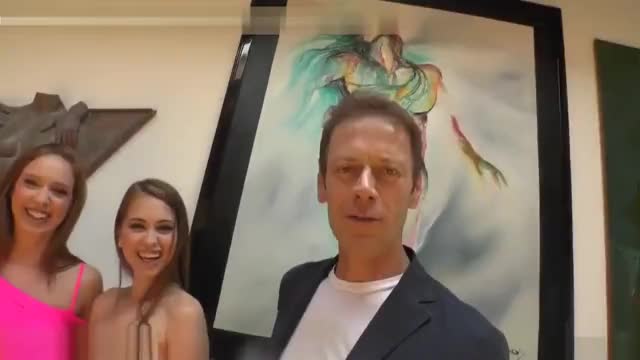 Camera man Couldn't resist and groped riley reid butt. she called him a pervert