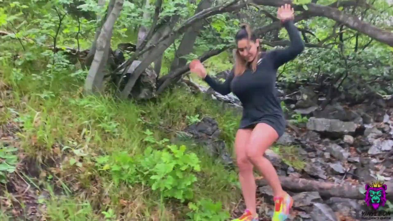Wet and Slippery Fucking In A Storm