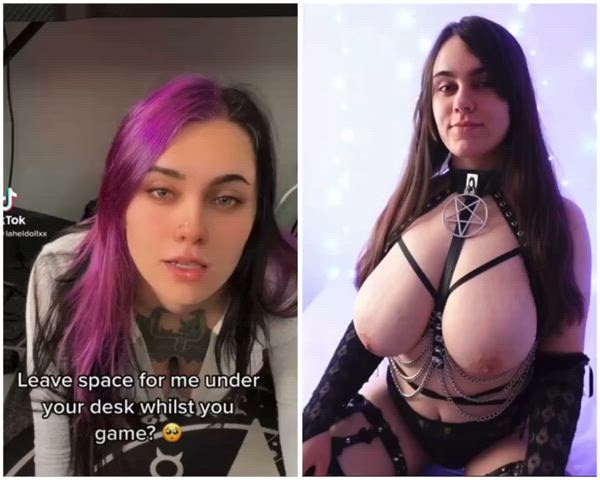 Curvy Goth