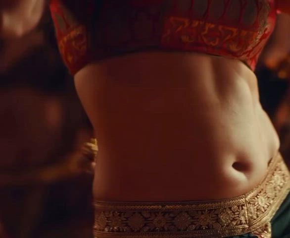 belly button petite belly indian gif
