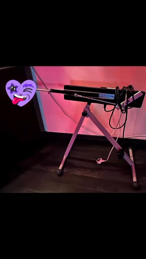 Have you ever tried fucking machine? 😈