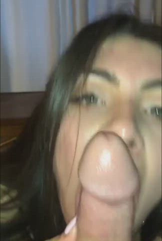 Amateur Big Ass Blowjob POV Porn GIF by high2411