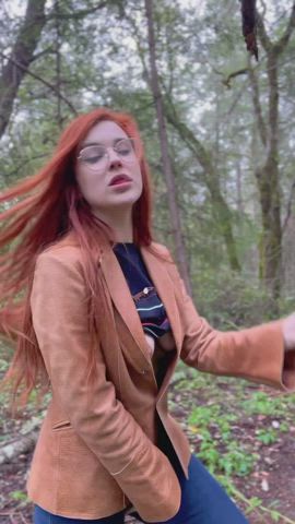 Smoking and stroking in the forest brings me back to high school.